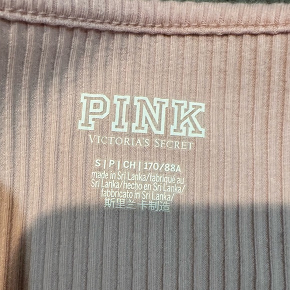 PINK Small Ribbed Bodysuit - Picture 4 of 4